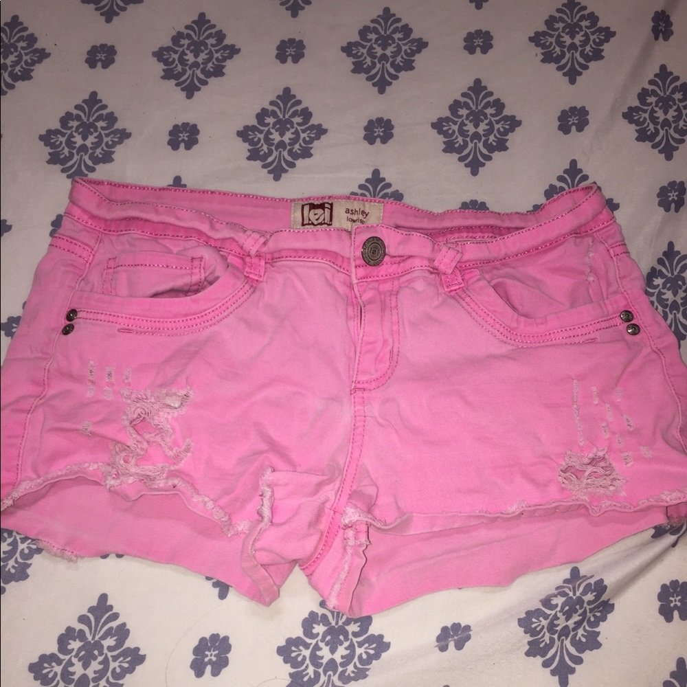 Pink shorts (size 11)